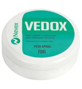 Kit Massa Vedante Anti-oxidante + Linho Nevex Vedox Cartaz n5 70g