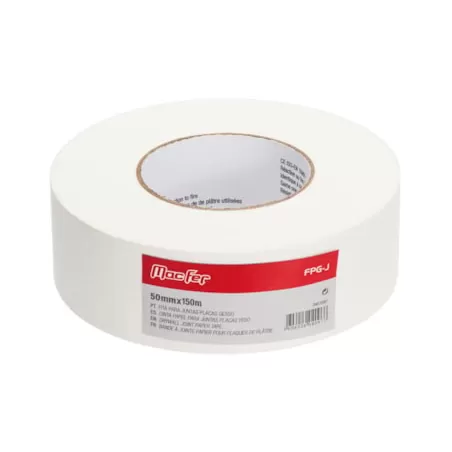 Fita para Juntas Placas Gesso FPG-J 140gr/m² 50mmx150m