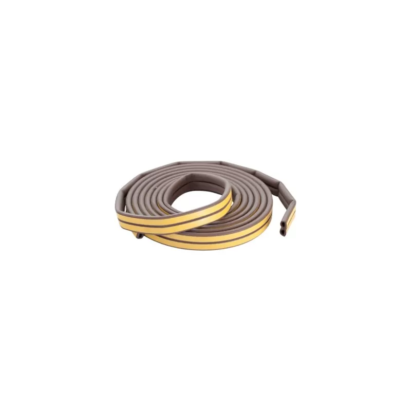 Fita Calafetar Perfil "D" FCD-C1 9x6mm 6m Castanha