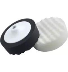 Esponja Polimento com Prato Ondulada EPPO M14 150x50mm preta