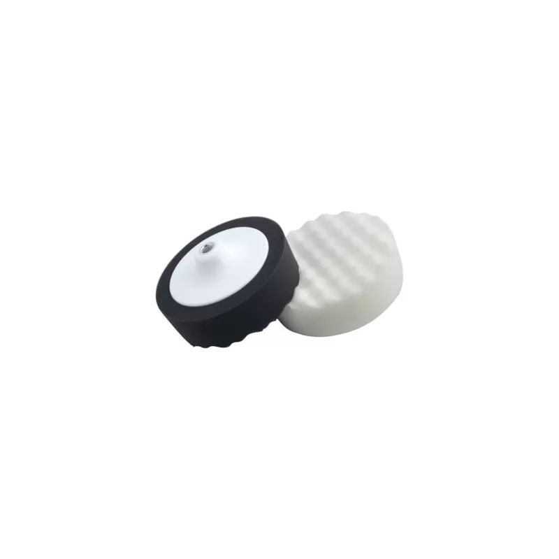 Esponja Polimento com Prato Ondulada EPPO M14 150x50mm Branca