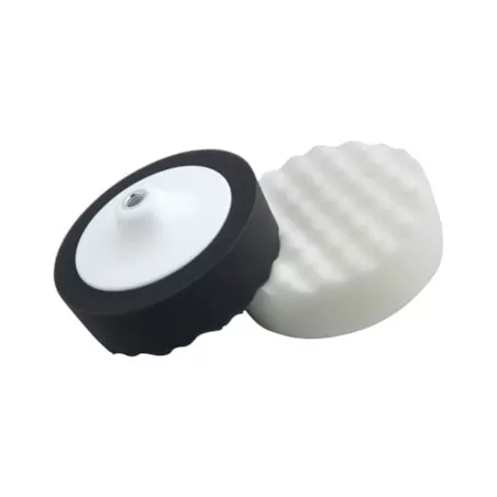 Esponja Polimento com Prato Ondulada EPPO M14 150x50mm Branca
