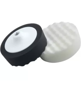 Esponja Polimento com Prato Ondulada EPPO M14 150x50mm Branca