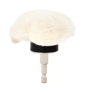 Escova Algodão com Perno Sextavado Cogumelo EAIPG 75mm