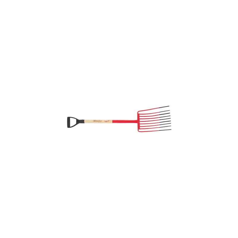 Forquilha para Cascalho com Cabo Madeira FCM-1 9 Dentes