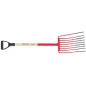 Forquilha para Cascalho com Cabo Madeira FCM-1 9 Dentes