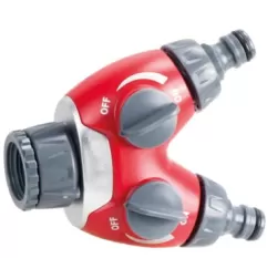 Ligação Rápida 2 Vias para Torneira Fêmea 8104 3/4" 1"