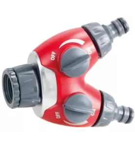 Ligação Rápida 2 Vias para Torneira Fêmea 8104 3/4" 1"