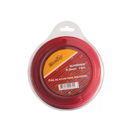 Fio nylon para Roçadora quadrado FNRQ-1 4.0mm 15m