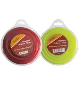 Fio nylon para Roçadora redondo FNRR-1 2.4mm 15m