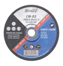 Disco Abrasivo Corte Ferro CM 350x3.0x25.4mm