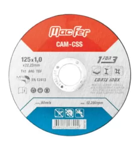 Disco Abrasivo Corte Inox CSS 180x1.8x22.23mm