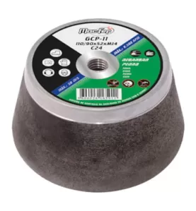 Rebolo Esmeril T/ Vaso GCP M14 90/110x52mm GR24
