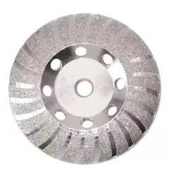 Mó diamantada electrodepositada convexa SMG306 M14 115mm