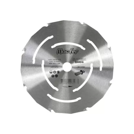 Disco dentado para madeira DMD6 125mm