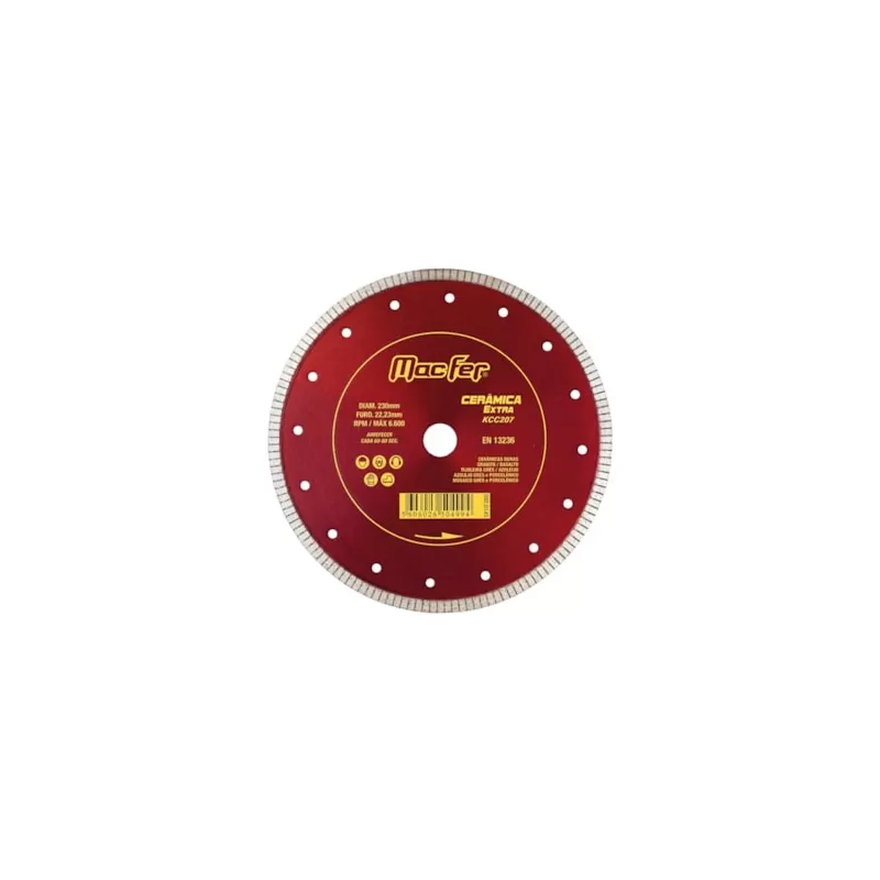 Disco Diamantado Cerâmica Extra KCC207 125mm