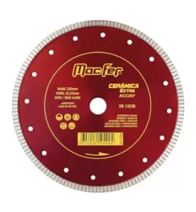 Disco Diamantado Cerâmica Extra KCC207 125mm