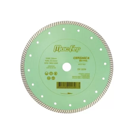 Disco Diamantado Cerâmica Extra KCC103 250mm