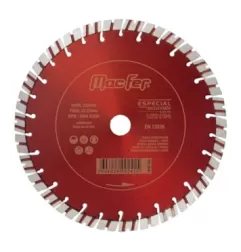 Disco Diamantado Especial Construção Laser LTD104 230mm