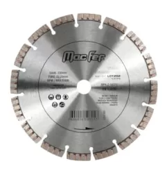 Disco Diamantado Turbo Segmentado Laser LDT202 230mm