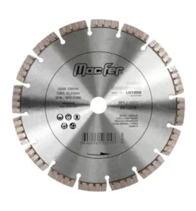 Disco Diamantado Turbo Segmentado Laser LDT202 230mm