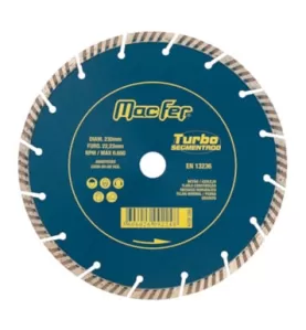 Disco Diamantado Turbo Segmentado 230mm