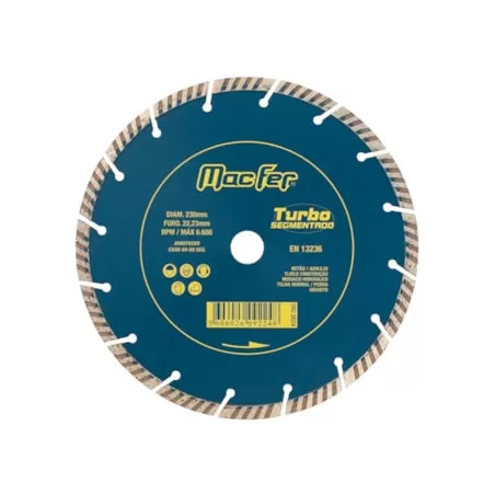 Disco Diamantado Turbo Segmentado 115mm