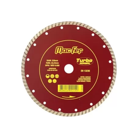 Disco Diamantado Turbo 115mm