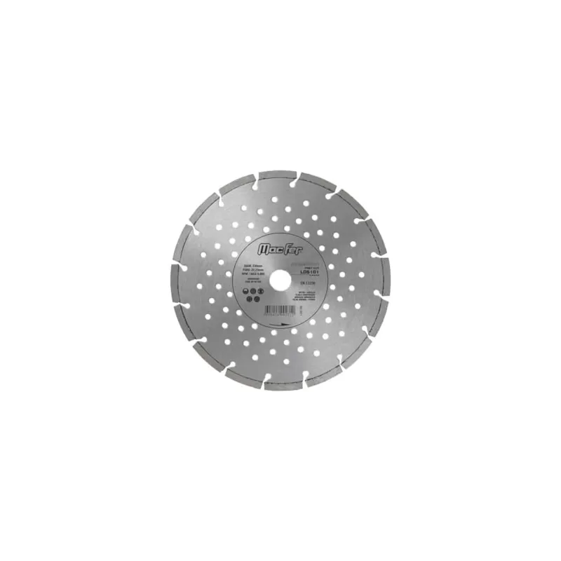 Disco Diamantado Segmentado Laser LDS101 115mm