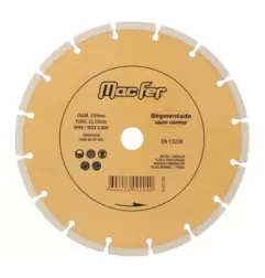 Disco Diamantado Segmentado 125mm