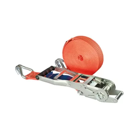 Cinta amarração com roquete ERGO gancho "J" SRD003 5t 50mm 12m