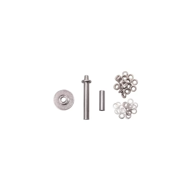 Kit para cravar ilhós SK2414 Ilhoses para resguardo SK2414-GW (100pçs)