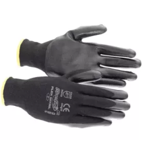 Luva proteção sintética Flex Nitril 8" (bls)