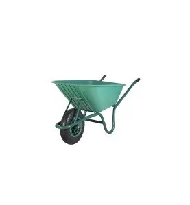 Carro F10 LF Montado com Roda Pneumática (Fibra)