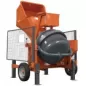 Betoneira BBH500 Com Pá Carregadora Diesel Lombardini 15LD350 ou Kohler KD15LD-350