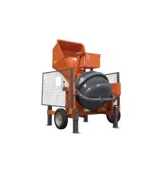 Betoneira BBH500 Com Pá Carregadora Elétrico 3CV
