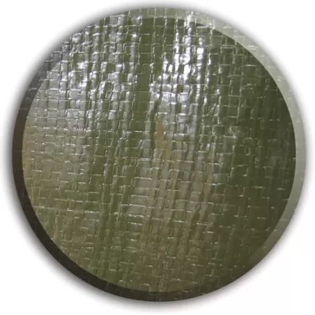 Resguardo impermeável TP091&nbsp;190g/m2&nbsp;3x4m verde/ cinza