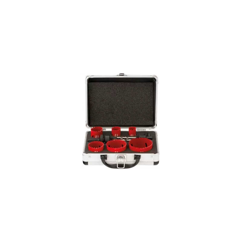 Jogo serras craneanas bimetal HSS-M42 Co 8% M4209-11 (9pçs)