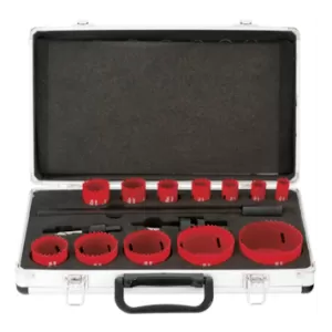 Jogo serras craneanas bimetal HSS-M42 Co 8% M4215-11 (15pçs)
