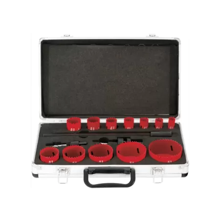 Jogo serras craneanas bimetal HSS-M42 Co 8% M4215-11 (15pçs)