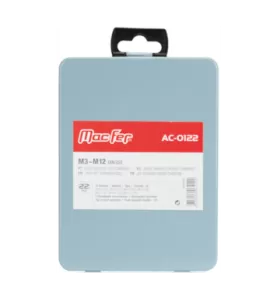 Jogo machos aço carbono AC-0122 M3~M12 (22pçs)