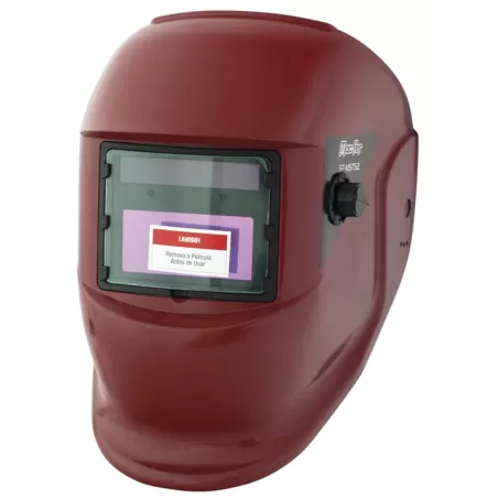 Máscara soldador electrónica SZ-MSTS2 vermelha