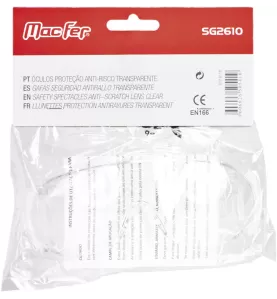 Óculos proteção anti-risco SG2610 trans.