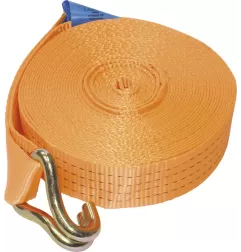 Cinta amarração sem roquete gancho "J" SS-SRD011-H 5t 50mm 9m