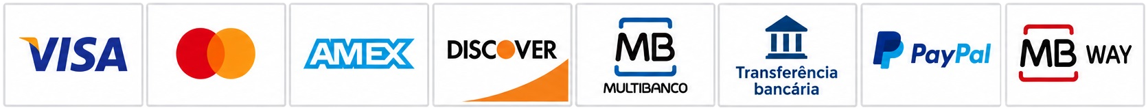 Métodos de Pagamento
